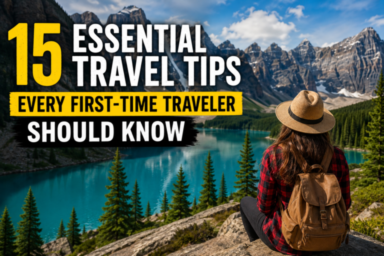 15 Essential Travel Tips Every First-Time Traveler Should Know