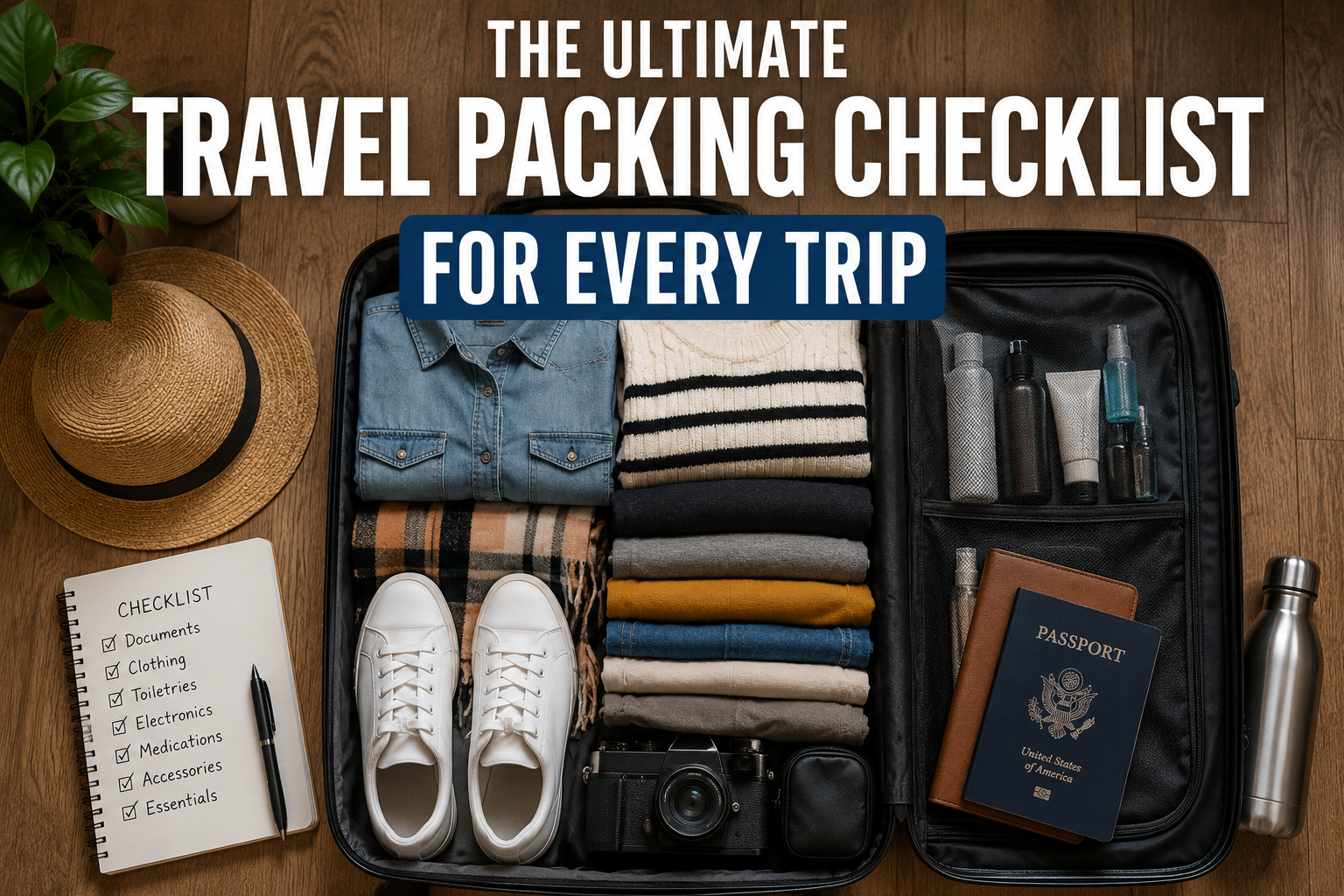 The Ultimate Travel Packing Checklist for Every Trip