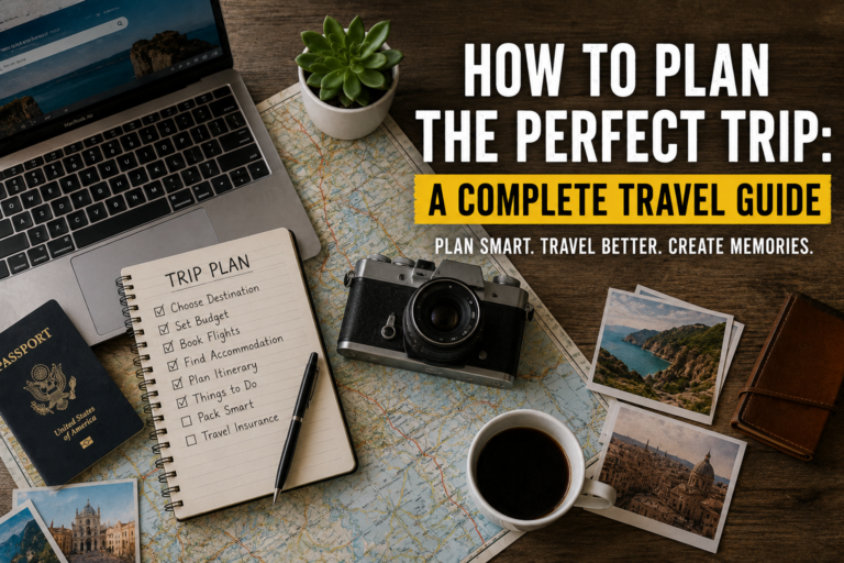 How to Plan the Perfect Trip: A Complete Travel Guide