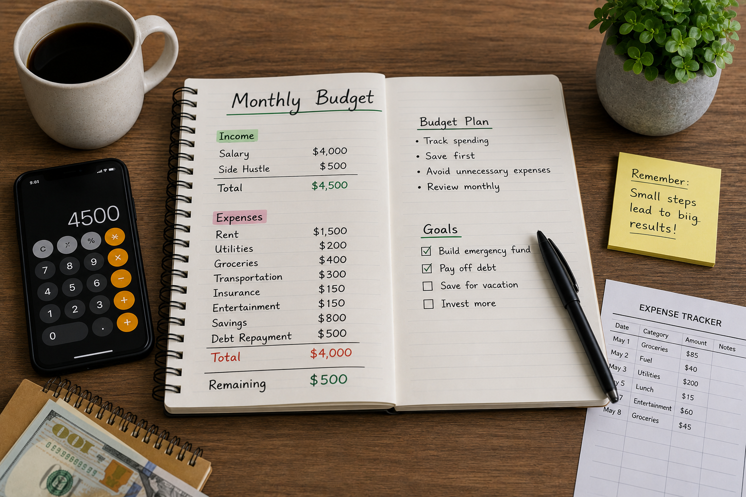 How to Create a Monthly Budget That Actually Works