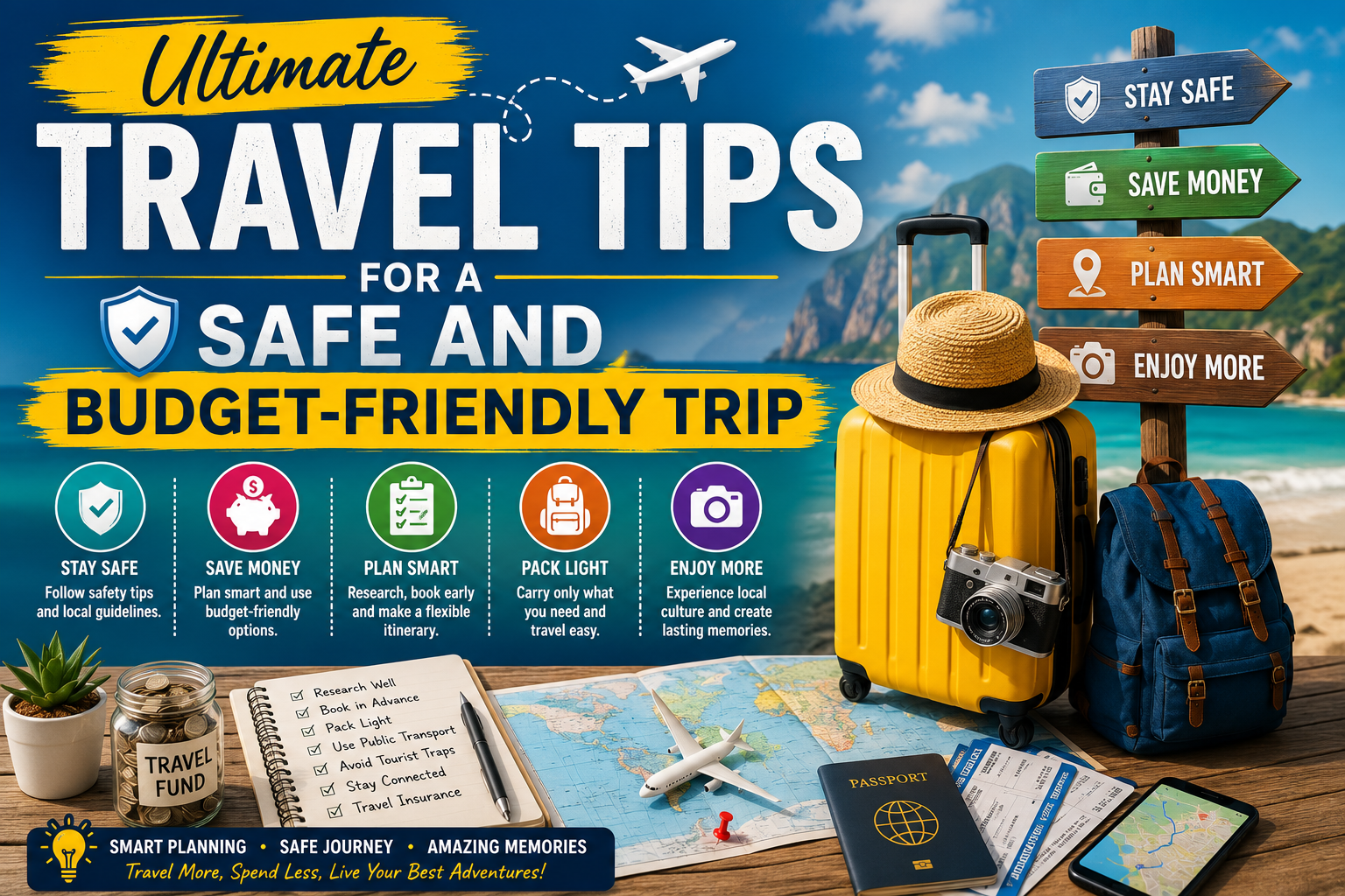 Ultimate Travel Tips for a Safe and Budget-Friendly Trip